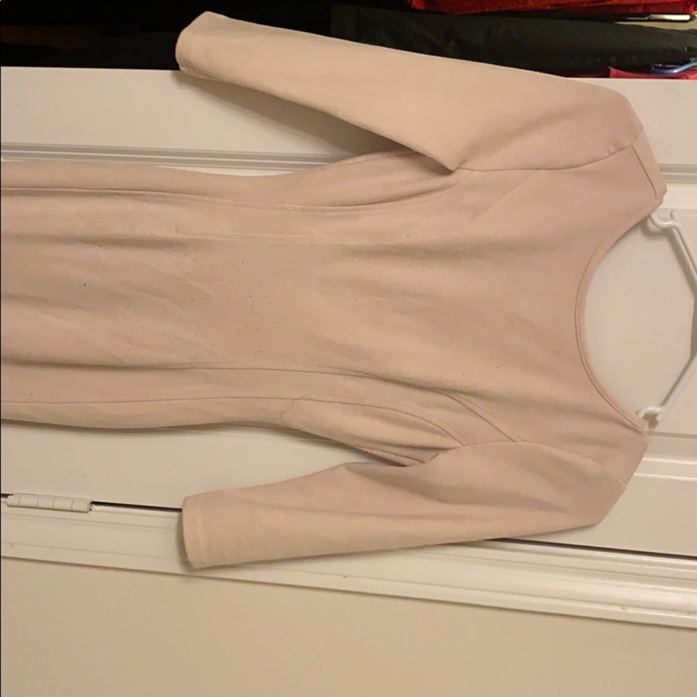 suede dress